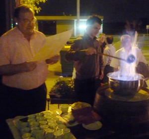 SJ5 Jac y Fermín, uno trabaja la palabra y otro el fuego